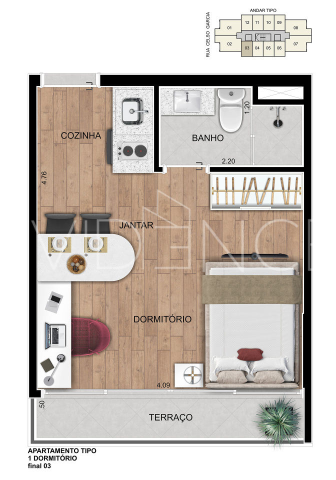 Fashion Celso Garcia no bairro Tatuapé em São Paulo